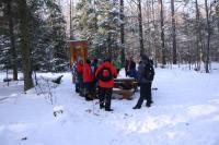 28-01-2012 Zimowy spacer po Suchedniowsko-Oblęgorskim Parku Krajobrazowym, czyli sobotnia wędrówka z „deptaczami Darka” 