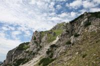 Zejście z Wielkiego Rozsutca w kierunku przełęczy Międzyhale.