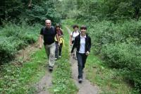 Zniecierpliwieni oczekiwaniem odłączamy się od grupy i ruszamy do Będkowic 