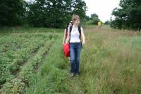 38 km ścieżka wzdłuż "ostatniego pola ziemniaczanego" - przynajmniej tak wynika z opisu trasy.