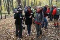30-10-2011 Wycieczka KTP Przygoda: Oś. Podkarczówka - Karczówka - Brusznia - Biesak - Stadion Leśny - Pakosz.  