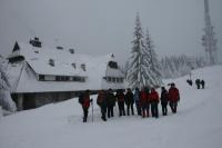 21/22-01-2012 Wyjazd Klubu Górskiego w Beskid Sądecki.