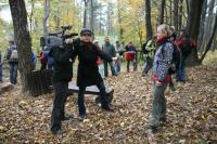 30-10-2011 Wycieczka KTP Przygoda: Oś. Podkarczówka - Karczówka - Brusznia - Biesak - Stadion Leśny - Pakosz.  