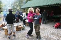 23-09-2012 Wspólne "pieczonki" Klubu Górskiego PTTK Kielce i Deptaczy. 