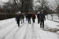 03-02-2013 Zimowe wejście na Łysicę – Trasa Klubu Górskiego PTTK Kielce 