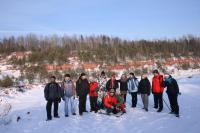 28-01-2012 Zimowy spacer po Suchedniowsko-Oblęgorskim Parku Krajobrazowym, czyli sobotnia wędrówka z „deptaczami Darka” 