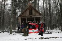03-02-2013 Zimowe wejście na Łysicę – Trasa Klubu Górskiego PTTK Kielce 