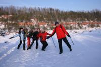 28-01-2012 Zimowy spacer po Suchedniowsko-Oblęgorskim Parku Krajobrazowym, czyli sobotnia wędrówka z „deptaczami Darka” 