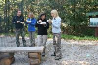 23-09-2012 Wspólne "pieczonki" Klubu Górskiego PTTK Kielce i Deptaczy. 