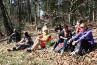 25-03-2012 Rajd Klubu Górskiego PTTK Kielce i Deptaczy na przywitanie wiosny. 