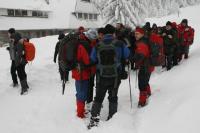 21/22-01-2012 Wyjazd Klubu Górskiego w Beskid Sądecki.
