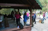 23-09-2012 Wspólne "pieczonki" Klubu Górskiego PTTK Kielce i Deptaczy. 