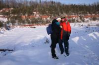 28-01-2012 Zimowy spacer po Suchedniowsko-Oblęgorskim Parku Krajobrazowym, czyli sobotnia wędrówka z „deptaczami Darka” 