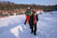 28-01-2012 Zimowy spacer po Suchedniowsko-Oblęgorskim Parku Krajobrazowym, czyli sobotnia wędrówka z „deptaczami Darka” 