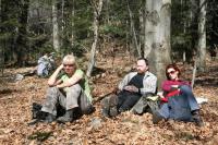 25-03-2012 Rajd Klubu Górskiego PTTK Kielce i Deptaczy na przywitanie wiosny. 