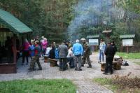 23-09-2012 Wspólne "pieczonki" Klubu Górskiego PTTK Kielce i Deptaczy. 