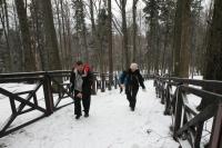 03-02-2013 Zimowe wejście na Łysicę – Trasa Klubu Górskiego PTTK Kielce 