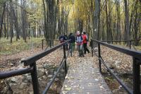 30-10-2011 Wycieczka KTP Przygoda: Oś. Podkarczówka - Karczówka - Brusznia - Biesak - Stadion Leśny - Pakosz.  