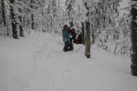21/22-01-2012 Wyjazd Klubu Górskiego w Beskid Sądecki.