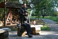 23-09-2012 Wspólne "pieczonki" Klubu Górskiego PTTK Kielce i Deptaczy. 