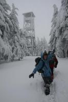21/22-01-2012 Wyjazd Klubu Górskiego w Beskid Sądecki.