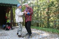 23-09-2012 Wspólne "pieczonki" Klubu Górskiego PTTK Kielce i Deptaczy. 