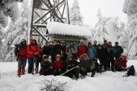 21/22-01-2012 Wyjazd Klubu Górskiego w Beskid Sądecki.