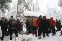 21/22-01-2012 Wyjazd Klubu Górskiego w Beskid Sądecki.