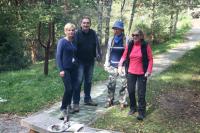 23-09-2012 Wspólne "pieczonki" Klubu Górskiego PTTK Kielce i Deptaczy. 