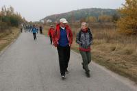 30-10-2011 Wycieczka KTP Przygoda: Oś. Podkarczówka - Karczówka - Brusznia - Biesak - Stadion Leśny - Pakosz.  