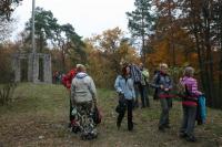 30-10-2011 Wycieczka KTP Przygoda: Oś. Podkarczówka - Karczówka - Brusznia - Biesak - Stadion Leśny - Pakosz.  
