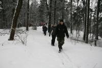 03-02-2013 Zimowe wejście na Łysicę – Trasa Klubu Górskiego PTTK Kielce 