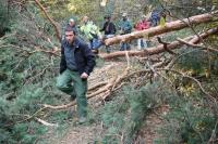 30-10-2011 Wycieczka KTP Przygoda: Oś. Podkarczówka - Karczówka - Brusznia - Biesak - Stadion Leśny - Pakosz.  