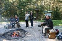 23-09-2012 Wspólne "pieczonki" Klubu Górskiego PTTK Kielce i Deptaczy. 