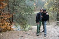 30-10-2011 Wycieczka KTP Przygoda: Oś. Podkarczówka - Karczówka - Brusznia - Biesak - Stadion Leśny - Pakosz.  