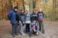 30-10-2011 Wycieczka KTP Przygoda: Oś. Podkarczówka - Karczówka - Brusznia - Biesak - Stadion Leśny - Pakosz.  