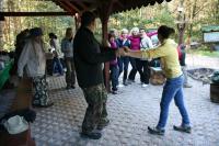 23-09-2012 Wspólne "pieczonki" Klubu Górskiego PTTK Kielce i Deptaczy. 