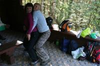 23-09-2012 Wspólne "pieczonki" Klubu Górskiego PTTK Kielce i Deptaczy. 