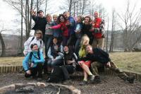 25-03-2012 Rajd Klubu Górskiego PTTK Kielce i Deptaczy na przywitanie wiosny. 