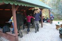 23-09-2012 Wspólne "pieczonki" Klubu Górskiego PTTK Kielce i Deptaczy. 