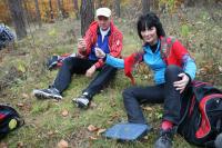 30-10-2011 Wycieczka KTP Przygoda: Oś. Podkarczówka - Karczówka - Brusznia - Biesak - Stadion Leśny - Pakosz.  