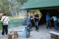 23-09-2012 Wspólne "pieczonki" Klubu Górskiego PTTK Kielce i Deptaczy. 
