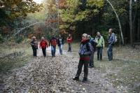 30-10-2011 Wycieczka KTP Przygoda: Oś. Podkarczówka - Karczówka - Brusznia - Biesak - Stadion Leśny - Pakosz.  