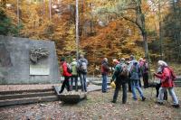 30-10-2011 Wycieczka KTP Przygoda: Oś. Podkarczówka - Karczówka - Brusznia - Biesak - Stadion Leśny - Pakosz.  