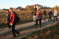 29-09-2012 XIII Świętokrzyski Rajd Pielgrzymkowy, trasa nr 14 „Mocarny szlak”: Kielce - Skorzeszyce - Św. Krzyż 