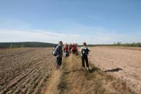 29-09-2012 XIII Świętokrzyski Rajd Pielgrzymkowy, trasa nr 14 „Mocarny szlak”: Kielce - Skorzeszyce - Św. Krzyż 